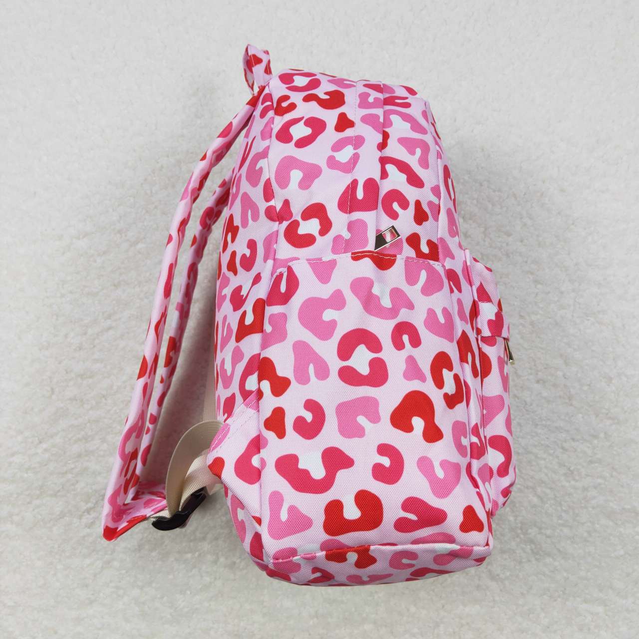 BA0150 Baby Girl Pink Leopard Backpack