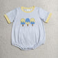 Sibling Baby Boys Kids Embroidery Popsicle Stripes Tops Shorts Set Romper Summer Clothes RTS