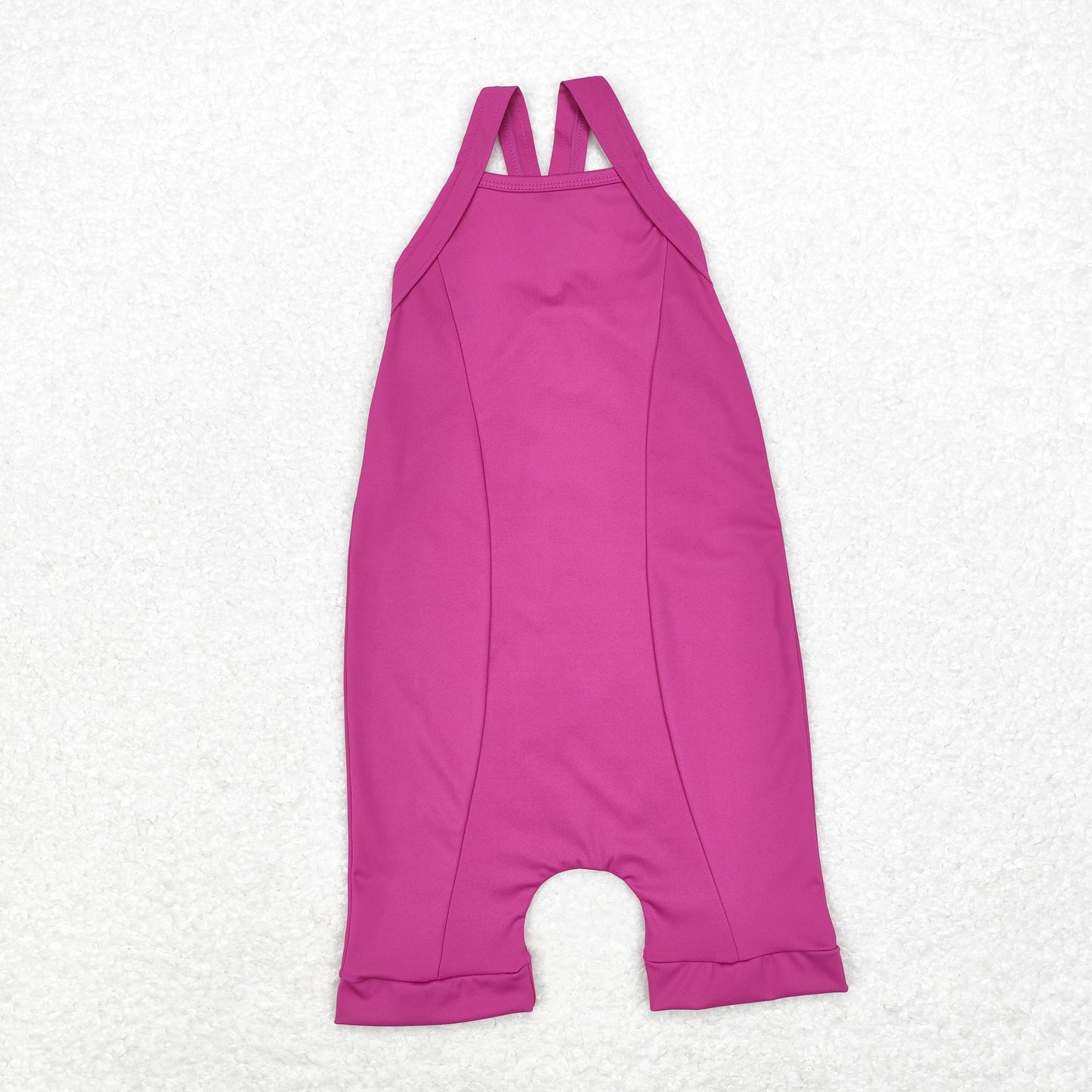 Baby Girl Wine Yoga Active Wear Athletic Jumpsuit