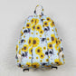 BA0151 Baby Girl Sunflower Cow Western Backpack