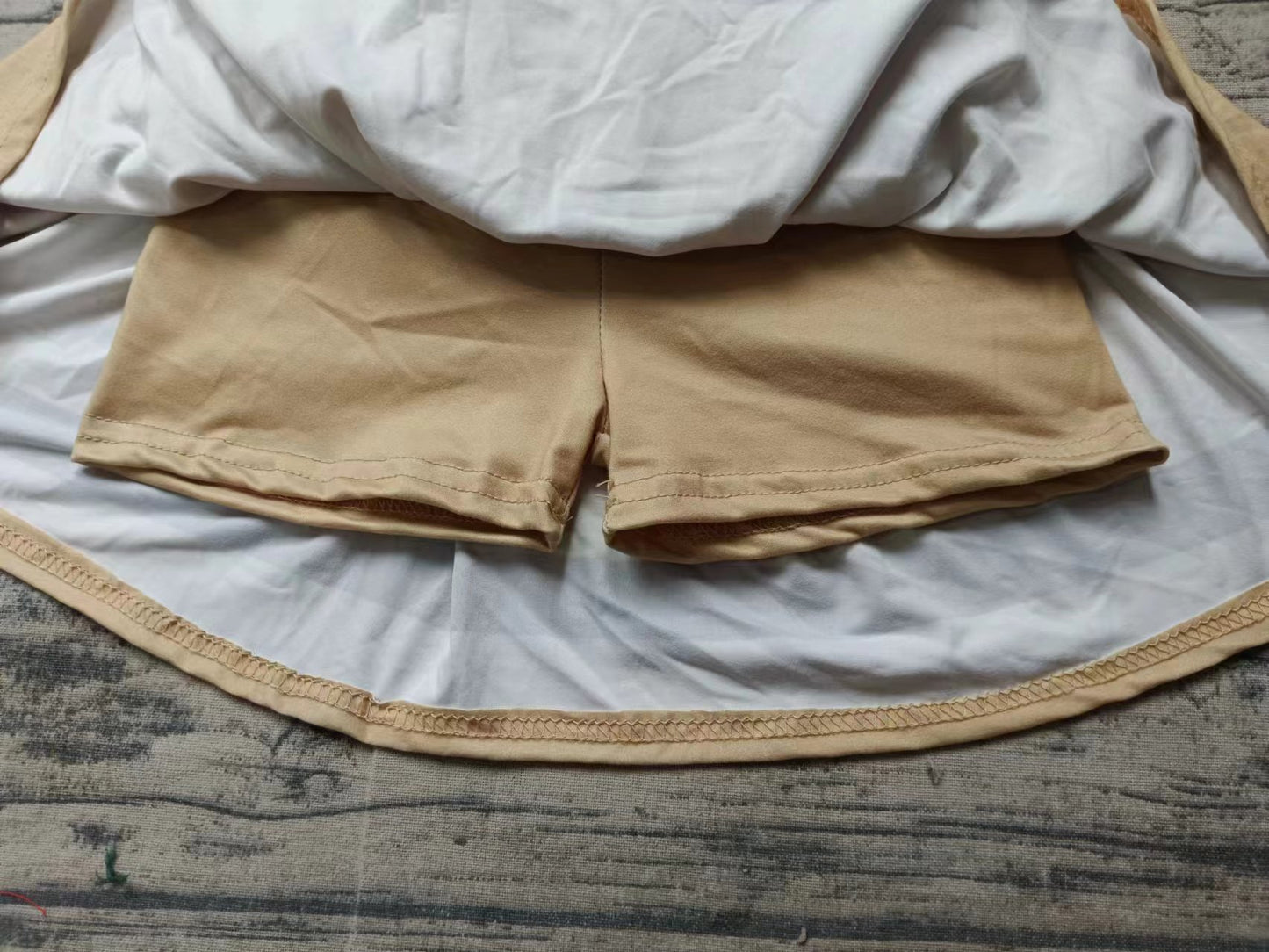 Baby Girl Team Sleeveless Shirt Short Skirt Set