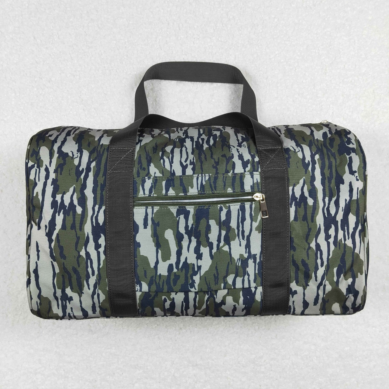 BA0159 Kids Adult Camo Travel Duffle Bag