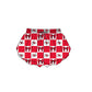 ( Moq 5 Each Style ) Baby Boys Girls Toddler Bows Red Plaid Team Sibling Shorts Dress Shirt Set Summer Clothes