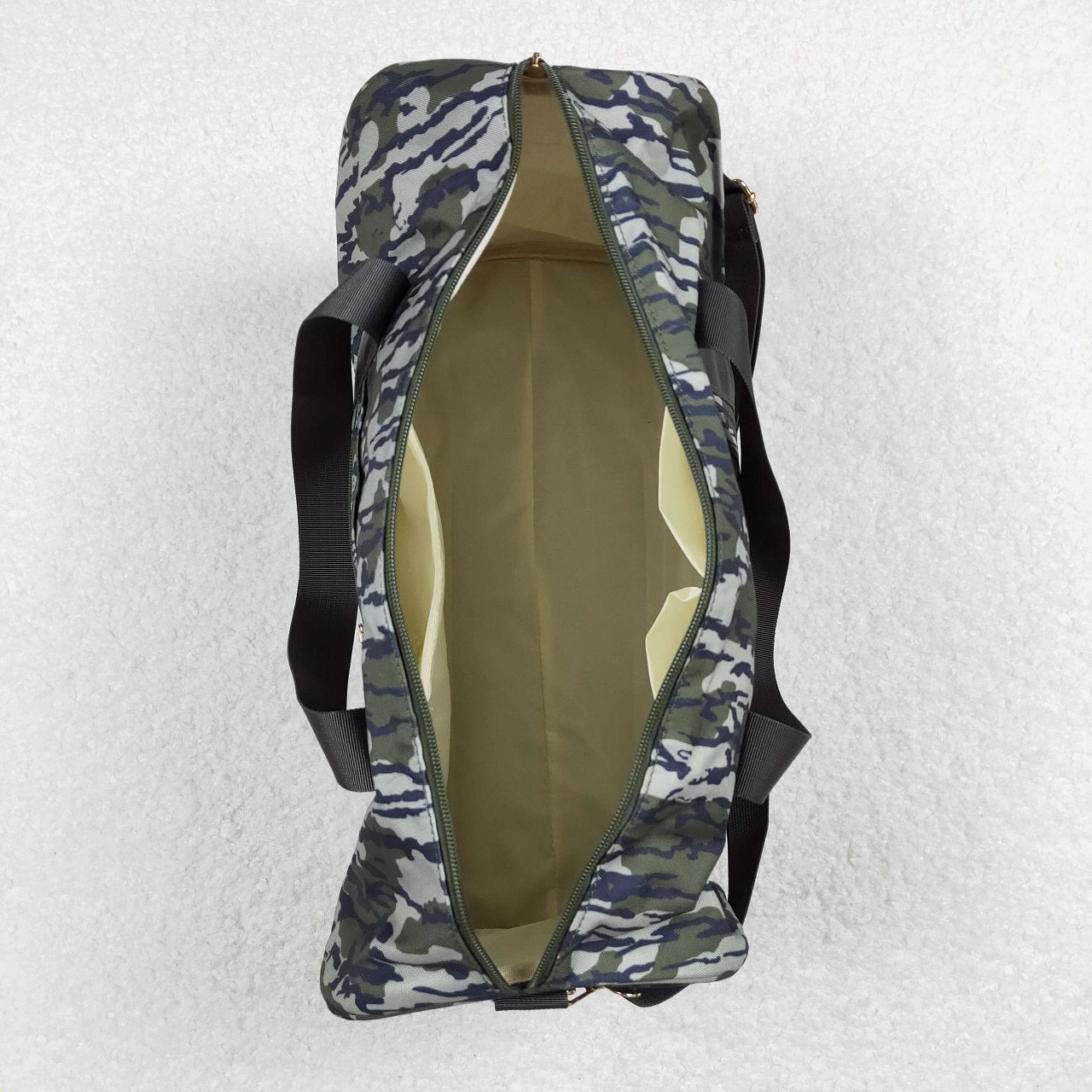 BA0159 Kids Adult Camo Travel Duffle Bag