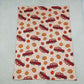 Baby Kids Toddler Pumpkins Trucks Fall Orange Blanket RTS