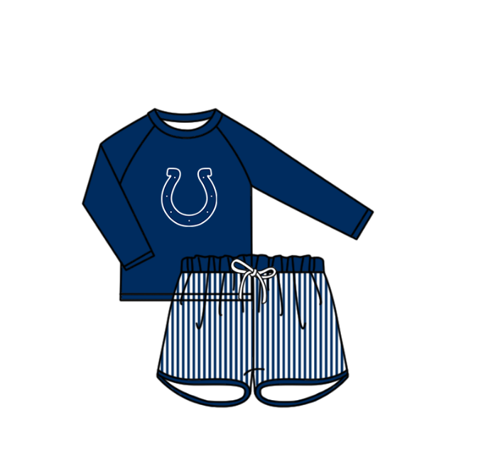 ( Moq 5 Each Style ) Baby Boys Girls Kids Team Sibling Jumpsuits Sets Football Swimsuits Clothes