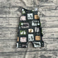 Baby Boy Infant Sleeveless Farm Animals Romper RTS