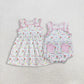 Sibling Baby Girls Kids Sleeveless Mermaid Ruffle Romper Dress Summer Clothes RTS