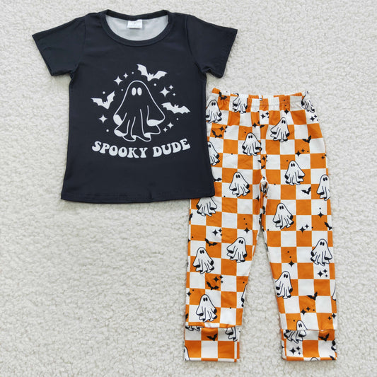 BSPO0128 Baby Boy Spooky Dude Pants Halloween Outfit