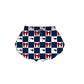 ( Moq 5 Each Style ) Baby Boys Girls Toddler Bows Navy Plaid Team Sibling Shorts Dress Shirt Set Summer Clothes