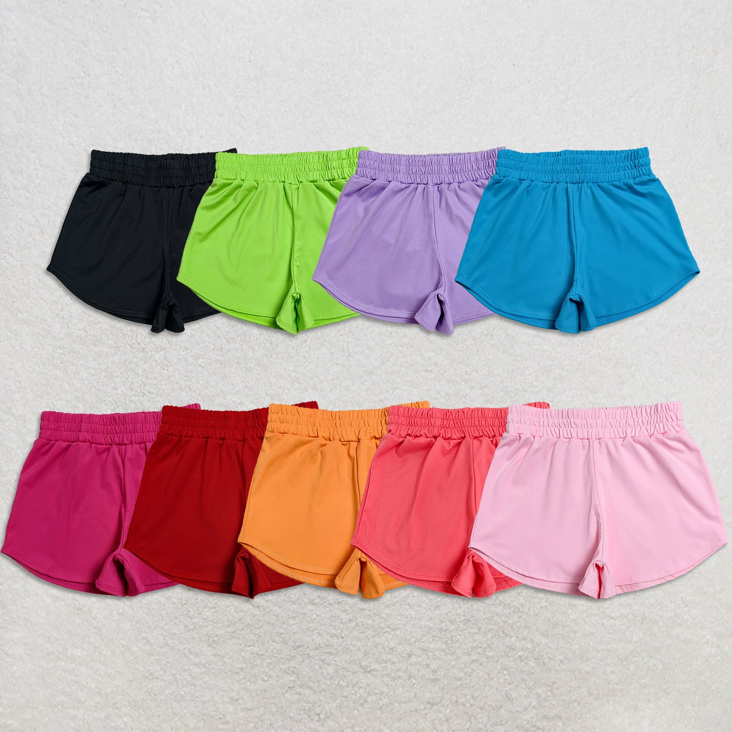 Sibling Baby Girls Kids Shorts Bottoms Yoga Active Summer Clothes RTS