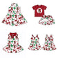 ( Moq 5 each style ) Baby Girl Team S Bows Sibling Dress Set 5.24