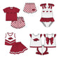 ( Moq 5 Each Style ) Baby Boys Girls Toddler Pigs Plaid Sibling Shorts Sets Team Clothing