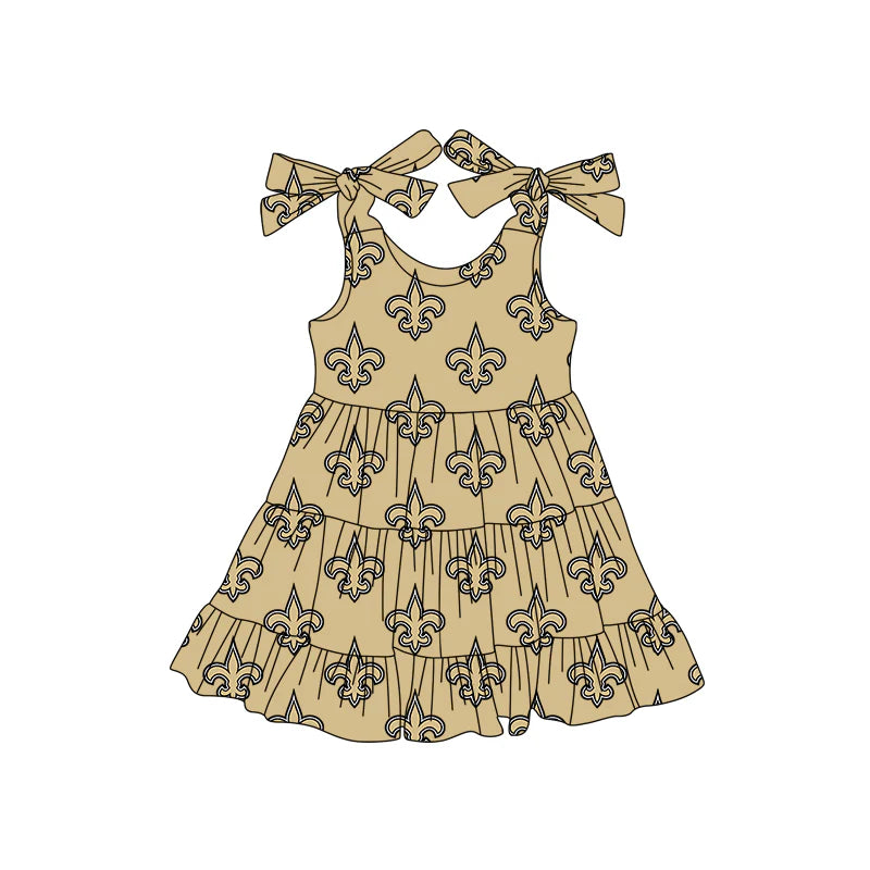 ( Moq 5 each style ) Baby Girl Toddler Team Sibling Romper Dress Set 7.15