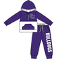 ( MOQ 5 ) Custom Design Baby Kids Toddler Long Sleeves Hoodie Tops Pants Sets