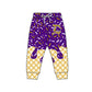 ( Moq 5 each style ) Baby Boy Girl Team Sibling Cowboys Purple Dress Shirt Shorts Pants 7.1