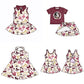 ( Moq 5 each style ) Baby Girl Team Bows Sibling Dress Set 5.15