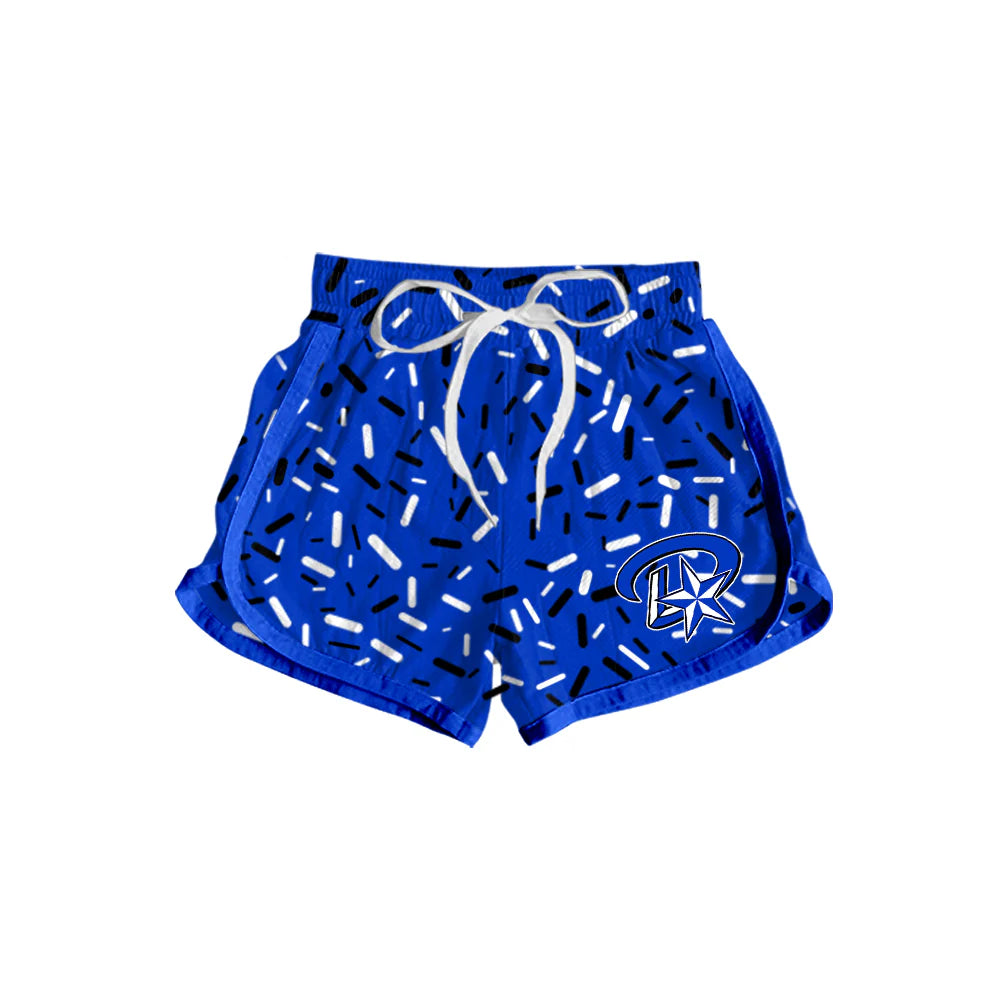 ( Moq 5 each style ) Baby Boy Girl Team Sibling Drips Blue Dress Shirt Shorts Pants 7.3