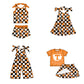 ( Moq 5 each style ) Baby Girl Toddler Cheer Sibling T Team Romper Dress Set 7.16