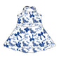 ( Moq 5 each style ) Baby Boy Girl Team Cheer Sibling Shirt Bows Dress Set 8.11