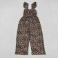 Baby Girl Short Sleeves Leopard Pants Jumpsuit RTS