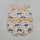 Sibling Baby Girls Kids Farm Animals Tractors Tops Shorts Set Dress Romper Summer Clothes RTS