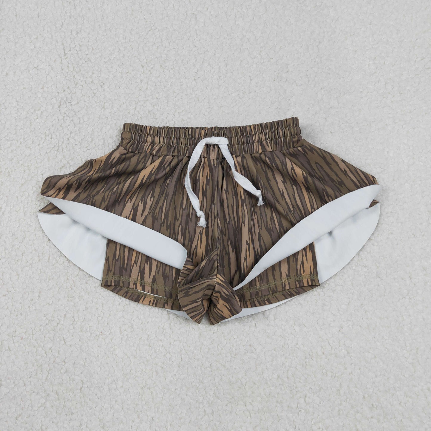 Baby Girls Kids Camo Yoga Southern Shorts Bottoms RTS