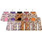 ( Moq 5 Each Style ) Sibling Baby Girls Kids Halloween Bows Pockets Hoodie Pullovers Pants Sets Clothes