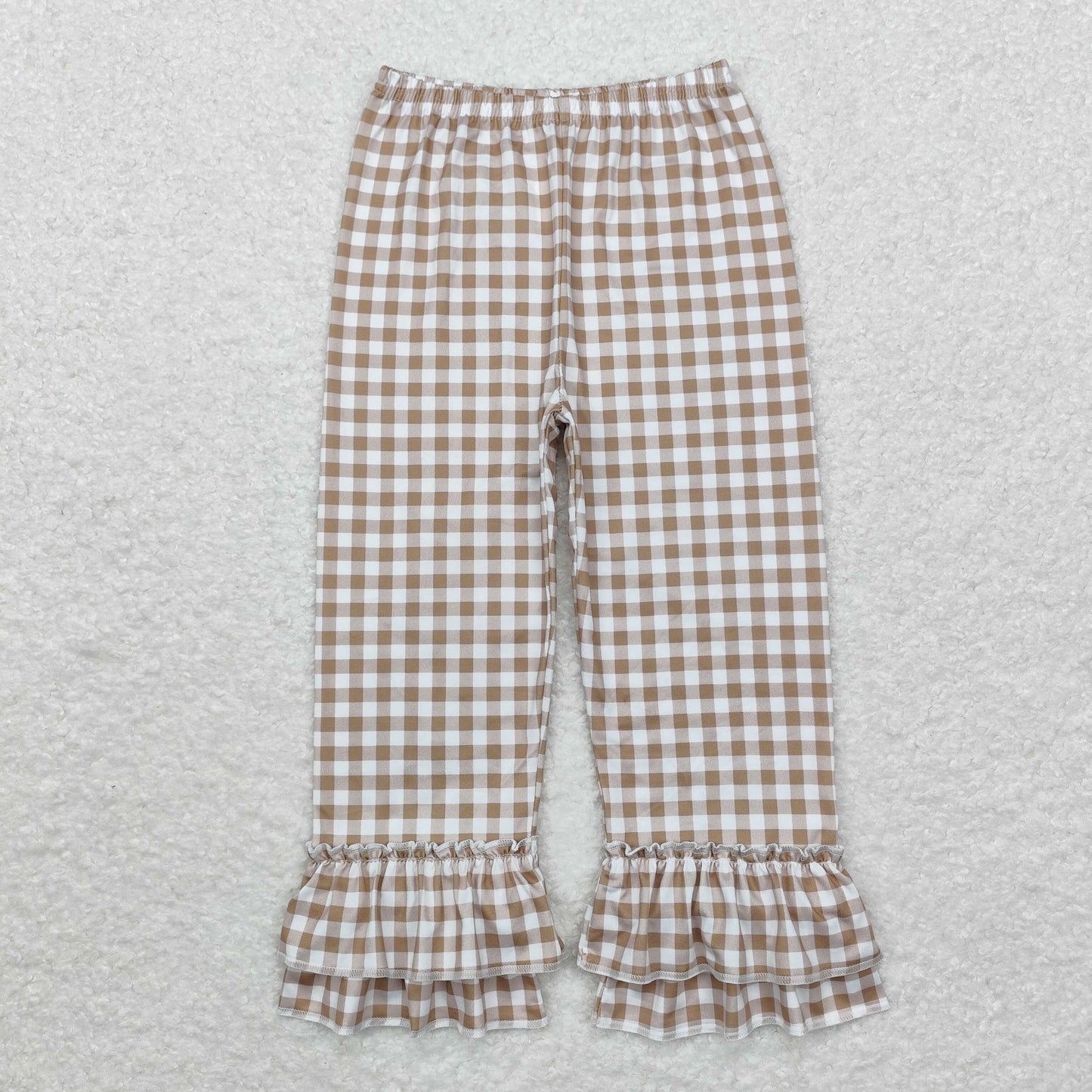 Baby Girl Plaid Ruffle Pants