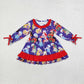 Baby Girl Long Sleeves Christmas Princess Ruffle Dress