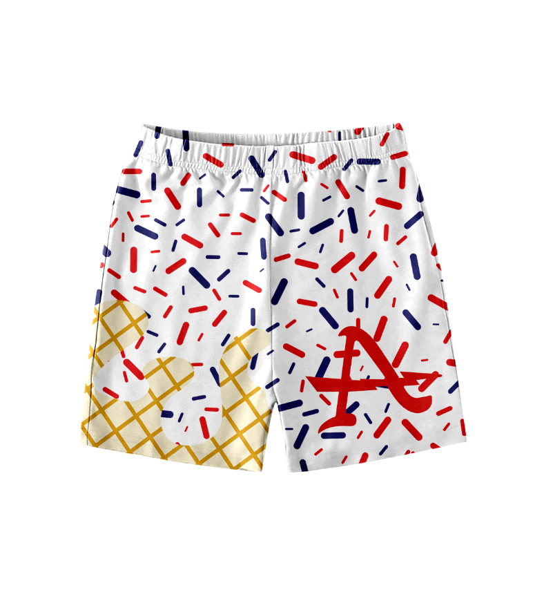 Baby Boy Custom Football A Team Shorts  ( Moq 5 )