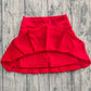 Baby Girl Toddler Red Yoga Active Shorts Skirt Skort Summer Bottom RTS