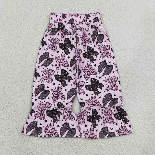 Baby Girls Kids Bows Ruffle Pants Bottoms Halloween Clothes RTS