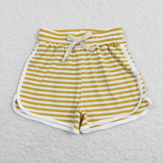 SS0210 Baby Girl Summer Stripes Shorts