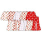 ( Moq 5 Each Style ) Sibling Baby Girls Kids Long Sleeves Valentine Hearts Shirts Bell Pants Sibling Sets Clothes