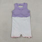 Sibling Baby Girls Kids Sleeveless Bows Yoga Scallop Shorts Dresses Clothes RTS