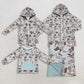 Sibling Baby Boys Adult Men Dogs Ducks Deer Camo Zipper Hoodie Pockets Hunting Blanket Coats RTS（副本）