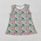 Preorder Baby Girl Sleeveless Flower Yoga Active Tops RTS