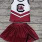 Baby Girl Sleeveless Team Shirt Skorts Set ( Moq 5 )