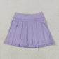 Baby Girl Toddler Purple Yoga Active Shorts Skirt Skorts Bottoms RTS
