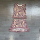 ( No moq ) Preorder Baby Girls Kids Sleeveless Camo Tops Skirt Shorts Set Yoga Active Clothes