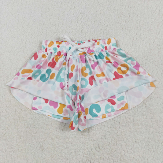 Baby Girl Summer Green Yellow Leopard Shorts Bottoms RTS