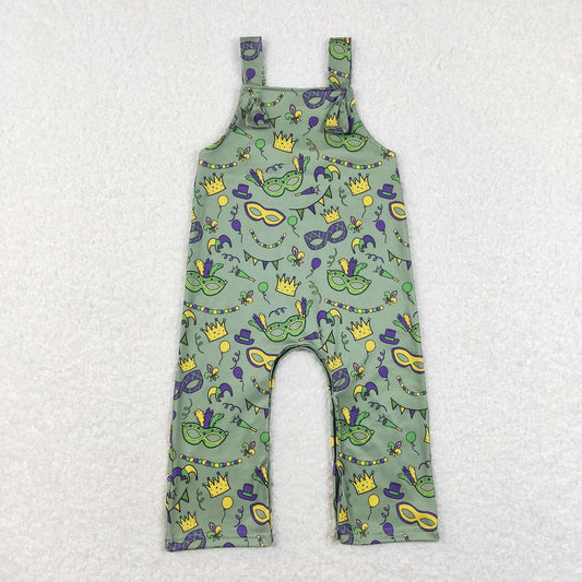 SR0601 Baby Kids One Piece Mardi Gras Romper