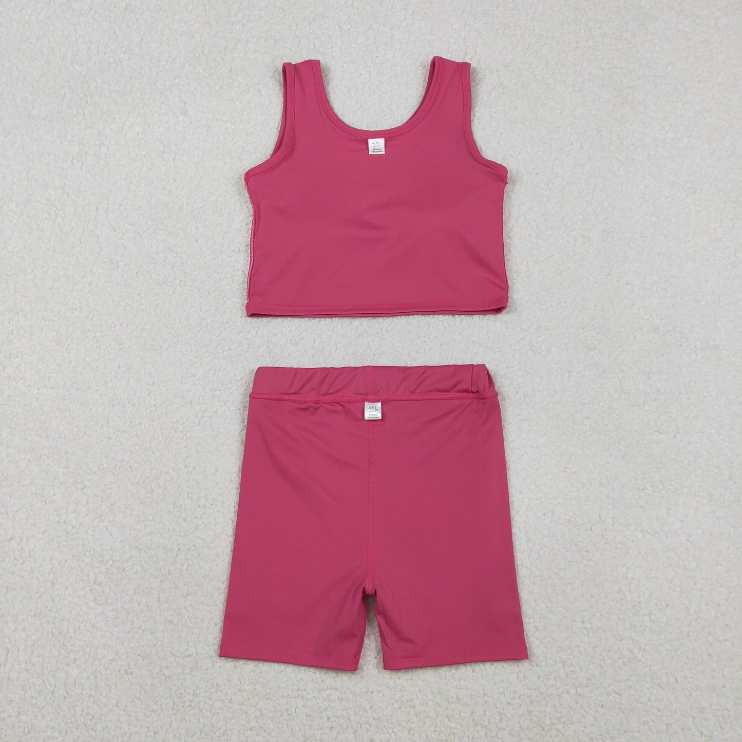 Baby Girl Sleeveless Watermelon Red Vest Tops Shorts Skirt Skort Yoga Active Set RTS