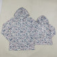 Sibling Baby Boys Adult Woman Grey Camo Zipper Hoodie Pockets Hunting Pullovers Shorts RTS