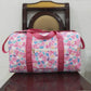 Preorder Kids Girl Adult Leopard Bows Ruffle Gym Bag RTS