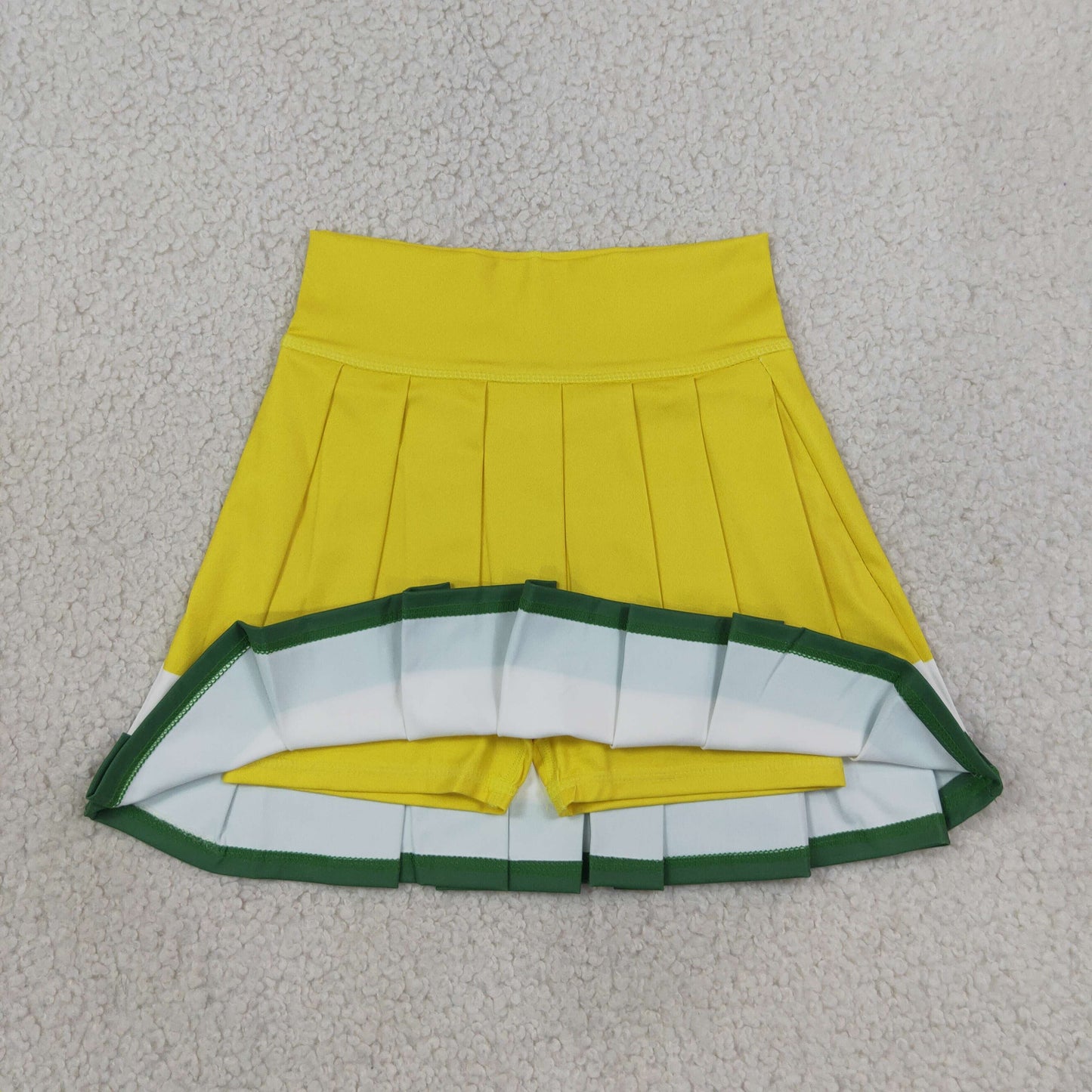 Baby Girls Kids Yellow Green Skirt Shorts Bottoms Yoga Clothes RTS
