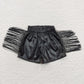 Baby Girl Summer Tassel Sibling Sister Pleather Shorts