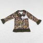 BT0331 Baby Boy Long Sleeves Reindeer Camo Zipper Pullover