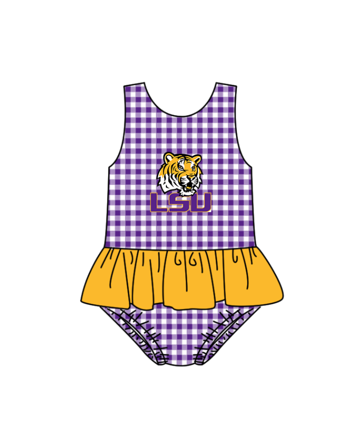 ( Moq 5 Each Style ) Baby Boys Girls Tigers Stripes Sibling Team Sets Swimsuits Clothes